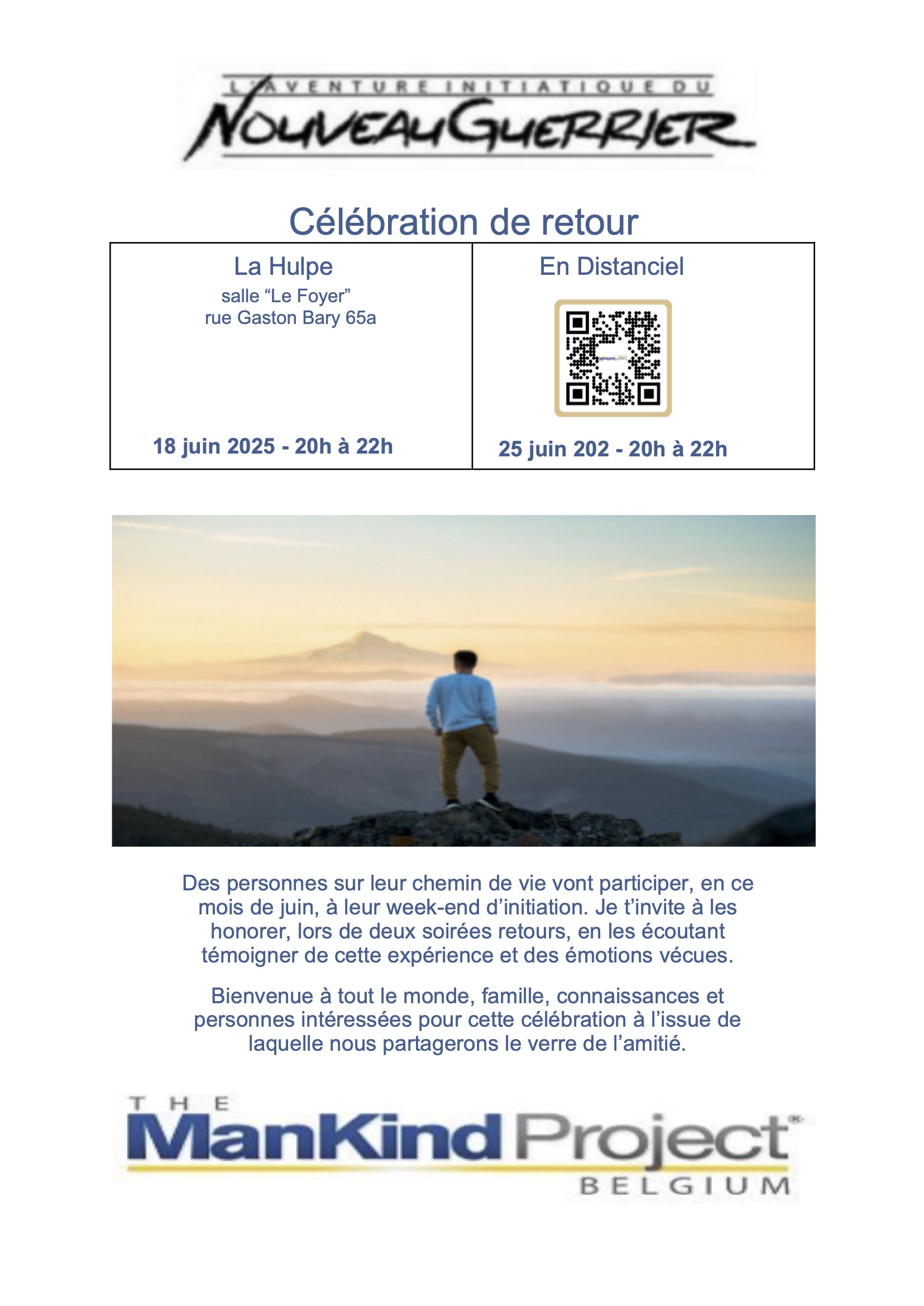 Invitation - célébrations de retour AING juin 2025